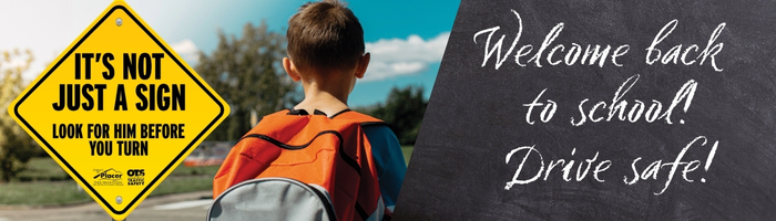 Drive safe awareness for back to school