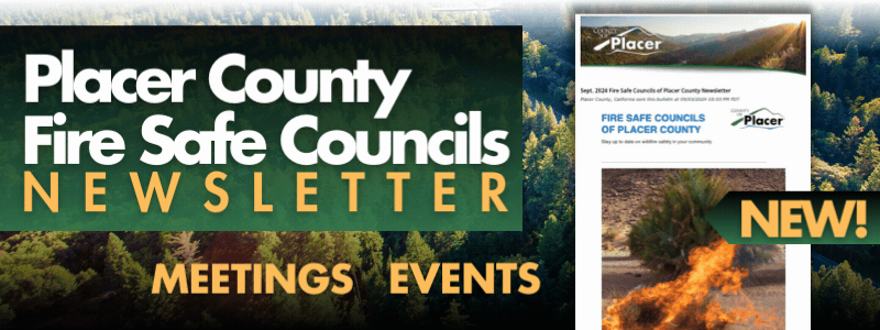 Placer County Fire Safe Councils Newsletters