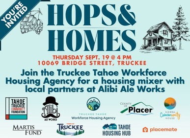 Hops and Homes event on Sept. 19