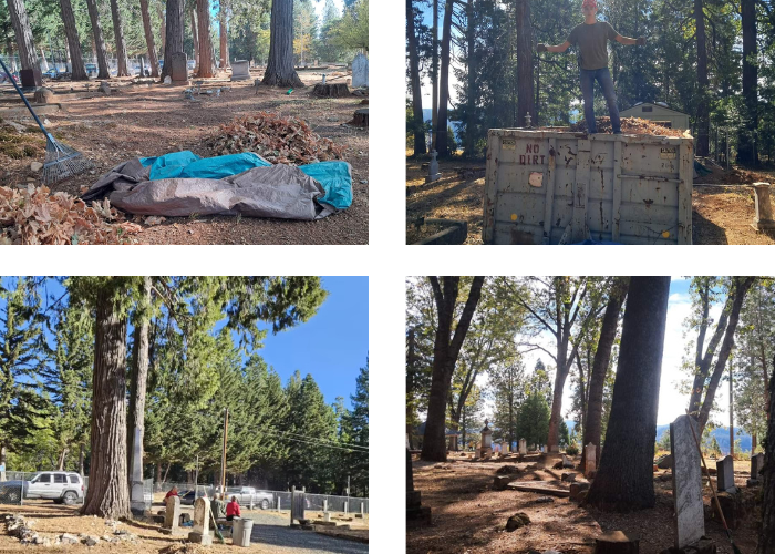 images of defensible space work