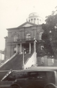 The Placer County Courthouse in Auburn, circa 1942