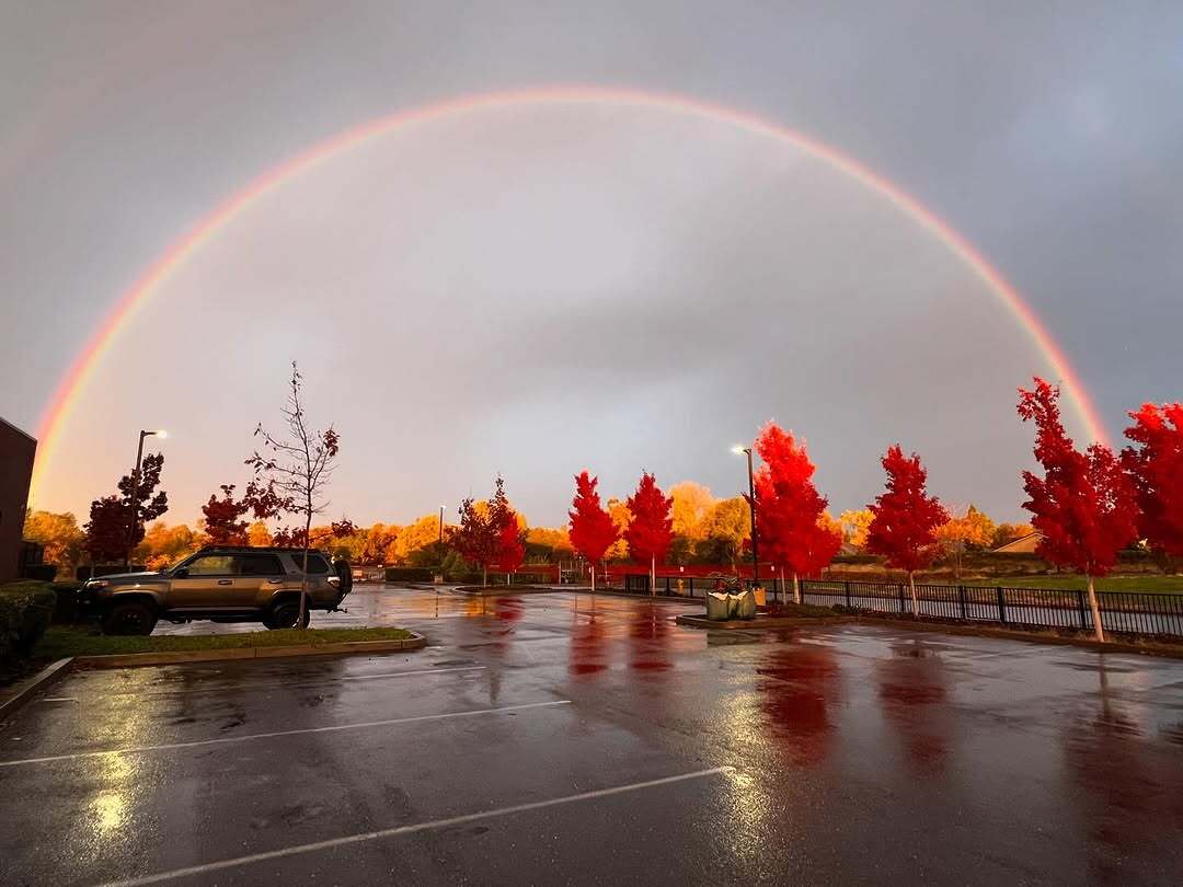 This #PlacerLife photo of last Friday’s rainbow was snapped outside the Placer County Animal Services Center in Auburn.