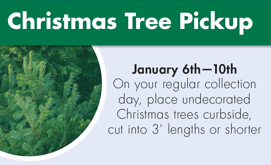 Christmas Tree Pickup information for Truckee-Tahoe