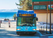 A TART bus in Kings Beach