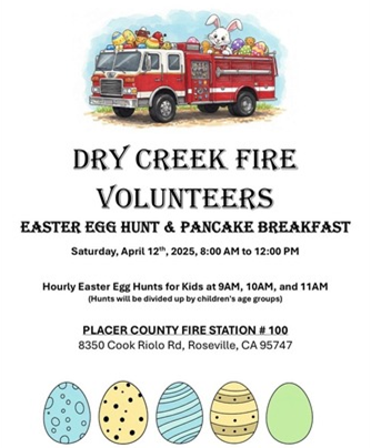 Dry Creek Fire Pancake Breakfast