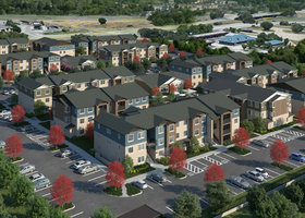 A rendering of Hope Way Apartments