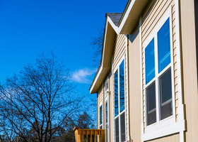 A side view of an ADU