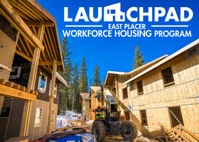 new housing contraction with pine trees in the background