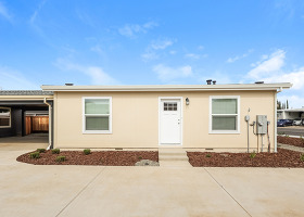 A completed affordable housing unit at Parkside Sabre City