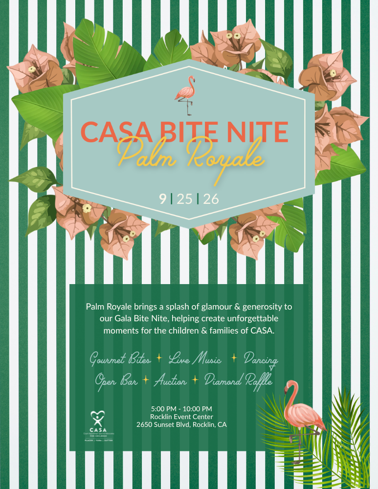 CASA Bite Night Event Invitation