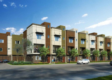 Rendering of the Roseville Lofts housing development