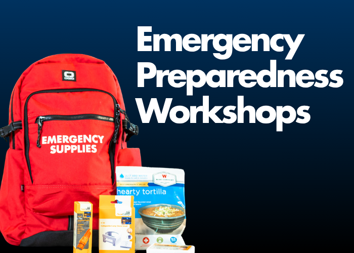 Emergency supply backpack