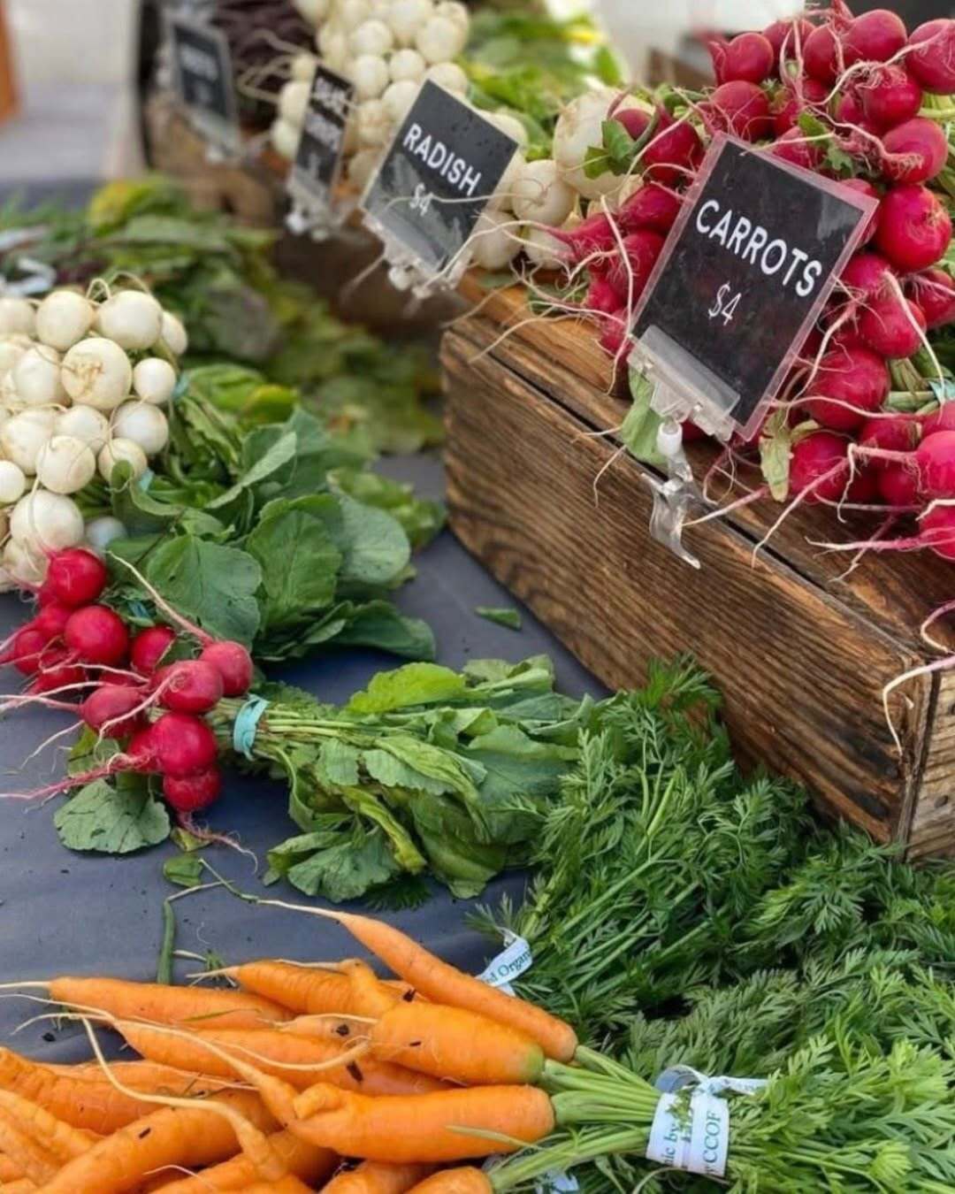photo of fresh produce laid out on a table
