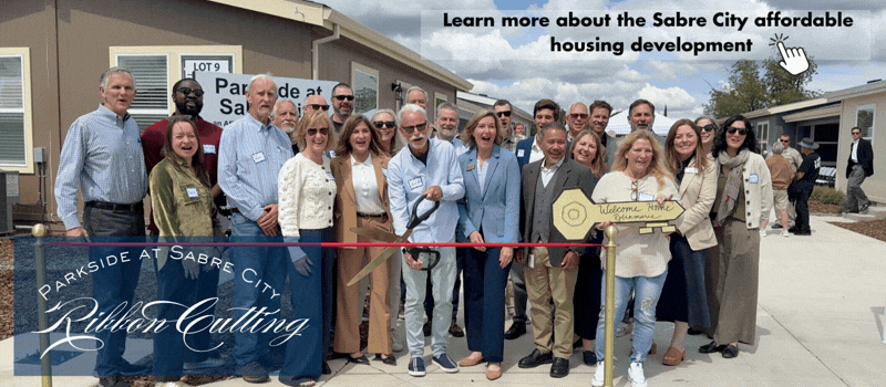 Leaders cut the ribbon on Parkside at Sabre City