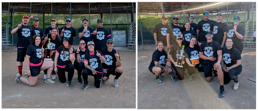 Trash Pandas and Law and Disorder Softball Teams