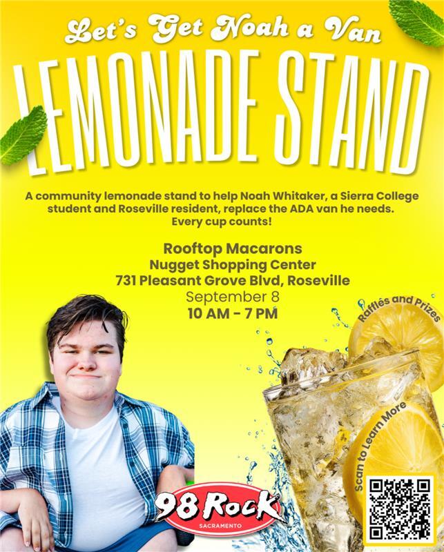 Noah Lemonade Stand Flyer