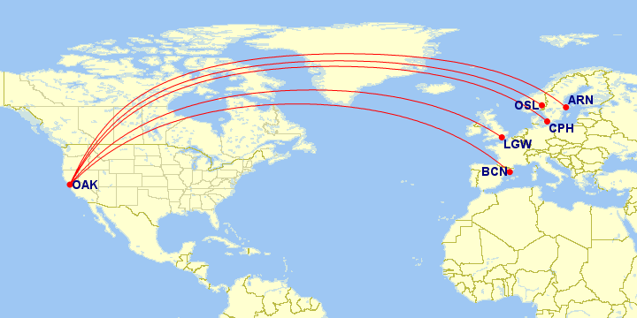 DY Destination Map