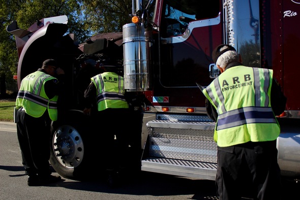 Three enforcement inspectors