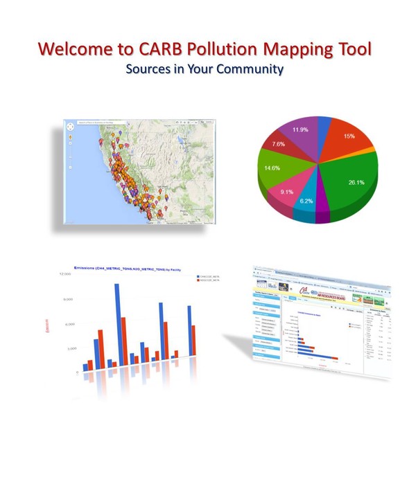 CARB Pollution Mapping Tool
