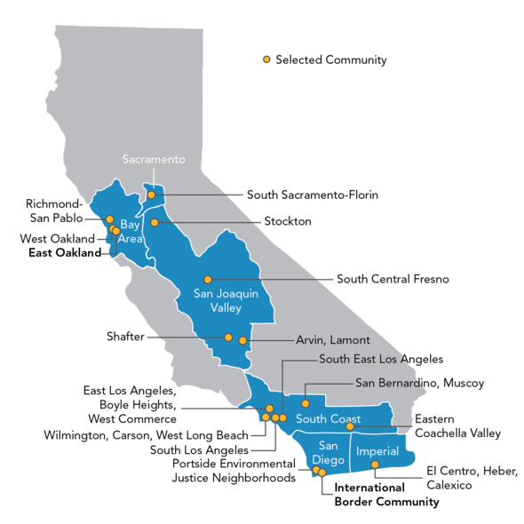 Community Air Protection Program CARB expands number of California disadvantaged communities in ...