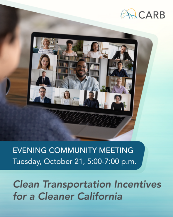 Person on laptop looking at invitation