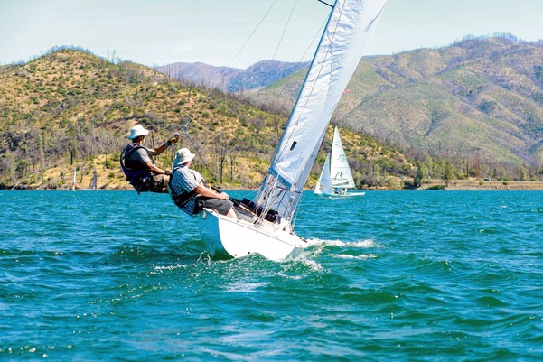 Boating on Whiskeytown