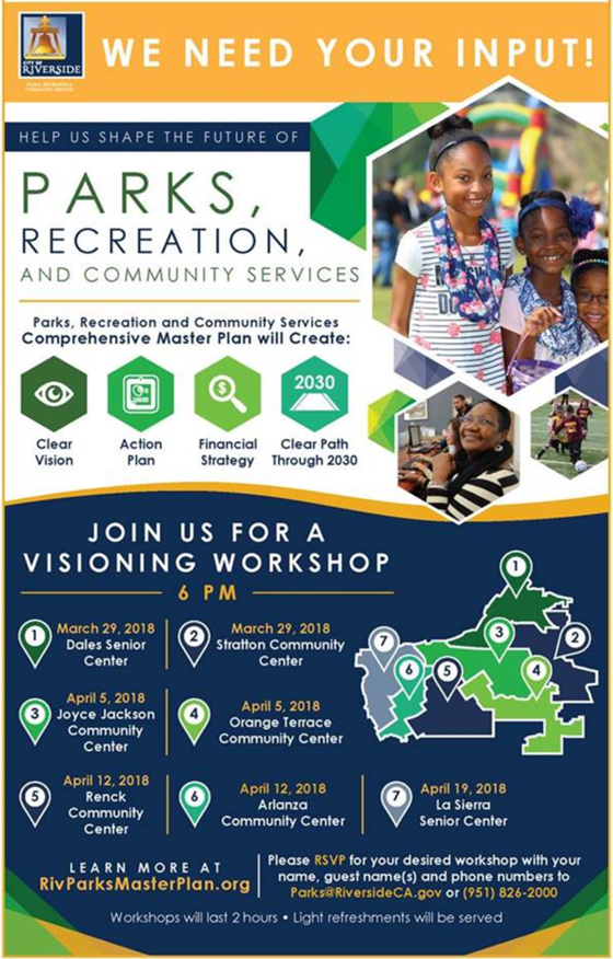 Parks Workshop flyer 