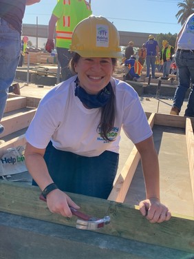 CM Edwards at the Habitat for Humanity Build 
