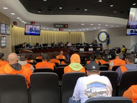 Members of the audience during 10/12 City Council Meeting