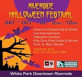 Halloween Fest on Saturday, 10/16 at White Park