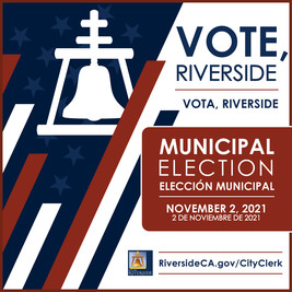 Vote in the municipal election on November 2nd, 2021