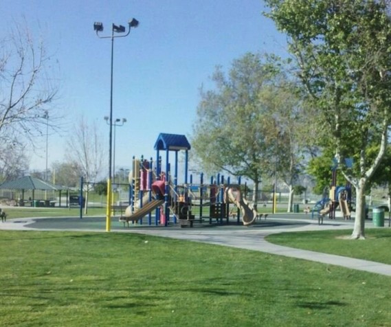 Reid Park Playground is getting resurfaced. PC: Yelp