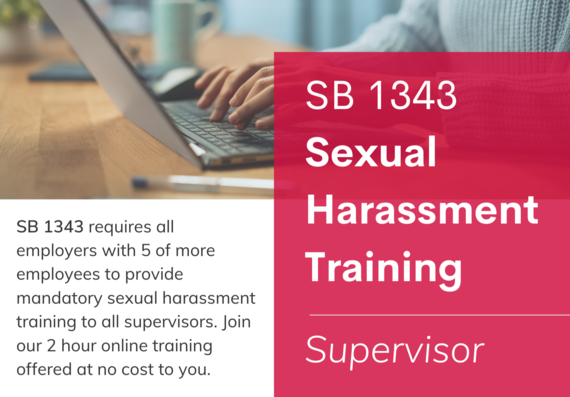 Free Sb 1343 Sexual Harassment Training For Both Employees And Supervisors 📝 Contratación Y