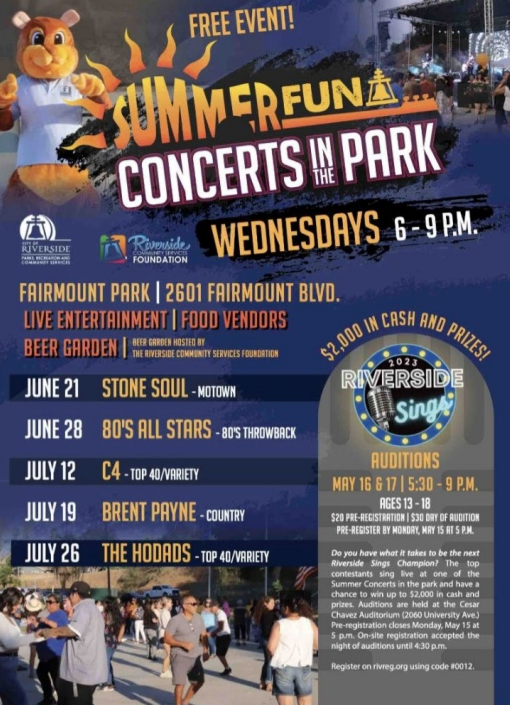 Free Concert Series in Fairmount Park