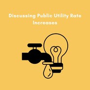 Public Utility Increases - June 27th at 6:15 at City Council