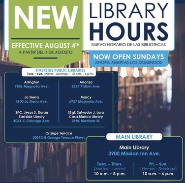 New Library Hours