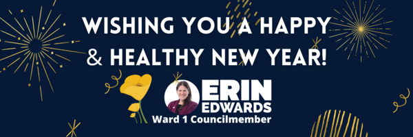 Happy New Year from the Ward 1 Office!