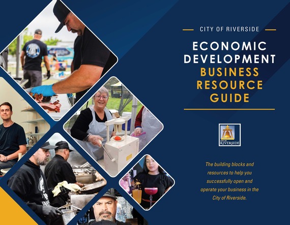 City of Riverside Economic Development Business Resources Guide Cover Page