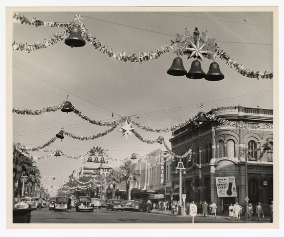Holidays downtown circa 1948
