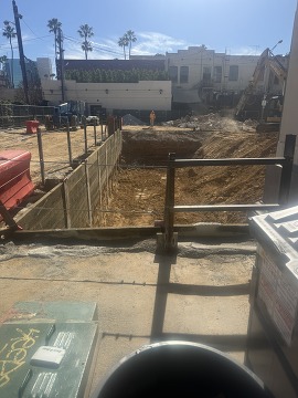 Main Museum Exterior shoring