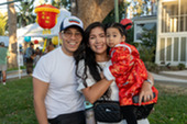 Family at Moon Festival