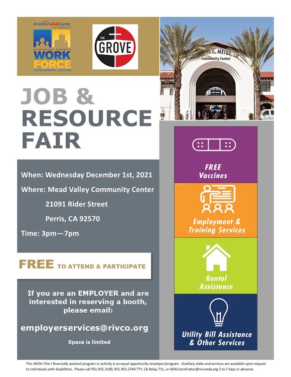 Job and Resource Fair
