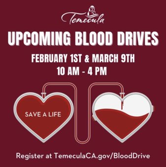 Upcoming Blood Drives