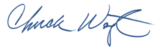 Chuck Washington Signature