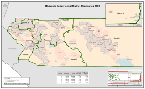 Riverside Supervisorial District 2021