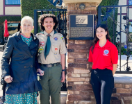 District Two YAC Student with Eagle Scout