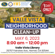 Valle Vista Clean Up