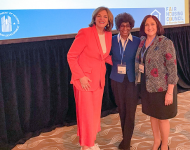 Supervisor Spiegel with Executive Director of the Fair Housing Council of Riverside County, Rose Mayes, and Riverside Mayor Patricia Lock Dawson.