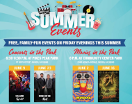Movies and Concerts in the Park