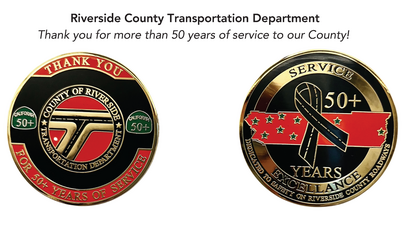 challenge coins 50 years of service 